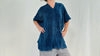 Vintage Indigo Blouse. African. Burkina Faso. 4214