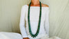 Mayan Guatemalita Jade Heishi Necklace. Guatemalan.