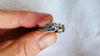 Amber Botanicals Ring. Sterling Silver. Adjustable Size. AP-431