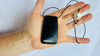 Mayan Black Jade Pendant. Hand-Carved. Guatemala. s/n