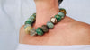 Mayan Guatemalita Jade Ceremonial Necklace. Guatemalan Made Beads.