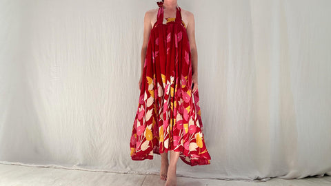 Vintage Sari Sundress. One Size.