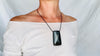 Mayan Black Jade Pendant. Hand-Carved. Guatemala. s/n