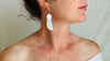 Blue Lace Agate Druzy Earrings. Sterling Silver. 2499