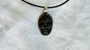 Labradorite Skull Pendant Necklace. Nepalese. 2284