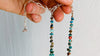 Turquoise and Sterling Necklace. 1254