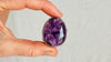 Amethyst Botanicals Ring. Handcrafted Sterling Silver Jewelry. Size 8. Stupendous Quality. 4135