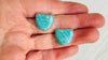 Amazonite Earrings. Handcrafted Sterling Silver Jewelry. Designer Post Earrings. 4079