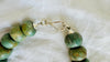 Mayan Guatemalita Jade Graduated Choker Necklace. Guatemalan Stone Jewelry. Handmade Necklace. 2247