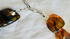 Dramatic Amber Necklace. Antique Sterling Silver Beads. Maximalist Designer Jewelry. 2390
