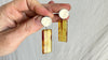 Amber & Silver Earrings. Handmade Sterling Silver Jewelry. 1107