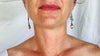Monte Alban Earrings. Oaxacan. Sterling Silver. Mexico. Frida Kahlo. 2861