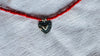Oaxacan Pendant on Necklace of Coral Beads. Handmade Jewelry. 2859