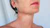 Apache Gold Silver Post Earrings. Rare Pyrite. Sterling. One-of-a-Kind. 3001
