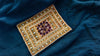 Vintage Tribal Red Dao Indigo Jacket. Fabulous Embroidery. Hmong Vietnam S-M