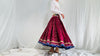 Vintage Baani Bandani Skirt. Hand-Dyed. Very Full.
