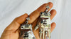 Oaxaca Silver Earrings. La Mano. Hand. Mexico. Frida Kahlo.