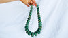 Mayan Guatemalita Jade Graduated Choker Necklace. Guatemalan.