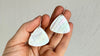 Mother of Pearl Earrings. Sterling Silver. 2061