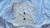 Hand-Embroidered Oaxacan Blouse. Sacred Heart Motif. All Cotton.