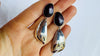 Sugilite and Sterling Silver Earrings. Handmade Designer Jewelry. Atelier Aadya. 4400
