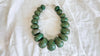 Mayan Guatemalita Jade Graduated Choker Necklace. Guatemalan. 0554