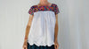 Hand-Embroidered Nahua Blouse. Puebla, Mexico