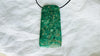 Mayan Green Jade Pendant. Hand-Carved Adze. Guatemala. 4331