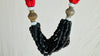 Balochi Multi-Strand Tribal Beaded Necklace. 4300