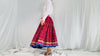 Vintage Baani Bandani Skirt. Hand-Dyed. Very Full.