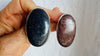 Asymm Lapis and Jasper Earrings. Handmade Sterling Silver Jewelry. 3005
