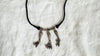 Old Amulets Necklace. Antique. India. Sterling Silver. 1031.