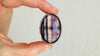 Fluorite Botanicals Ring. Size 7.25. Stupendous and Amazing Handmade Jewelry. Made in Mexico. 4134