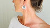 Mazahua Flower Earrings. Sterling Silver. Arracadas. Mexico. Frida Kahlo. 2790