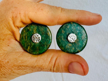 Guatemalita Earrings. Sterling Silver Posts. 2833