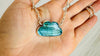 Cloud Labradorite Pendant Necklace. Sterling Silver Chain. Handcrafted Designer Jewelry . 2726