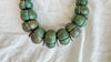 Mayan Guatemalita Jade Graduated Choker Necklace. Guatemalan.