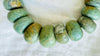 Mayan Guatemalita Jade Graduated Choker Necklace. Guatemalan Stone Jewelry. Handmade Necklace. 2247