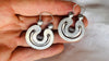 Filigree Hoop Earrings. Oaxaca. Sterling Silver. Mexico. Frida Kahlo