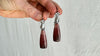 Red Jasper Earrings. Sterling Silver. 2006