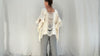 Fringe Poncho. All Cotton. Handwoven. Guerrero, Mexico.