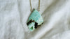 Larimar Pendant Necklace. Sterling Silver. 2469