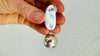 Dendritic Agate Earrings. Designer Sterling Silver Handmade Jewelry. 2440