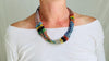 Berber Seed Bead Necklace. Vintage. 2546
