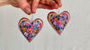 Alebrije Heart Earrings. Sterling Silver. Atelier Aadya. 0434