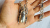 Beetle Pendant Necklace. Handmade Sterling Silver Chain. Atelier Aadya. 2879