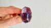 Oversized Faceted Amethyst Ring | Handmade Adjustable Sterling Silver | Unique Gemstone Jewelry. 4112