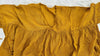 Mexican Gauze Blouse. Mustard. One Size