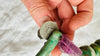 Fluorite & Guatemalita Necklace with Barro Negro. Handcrafted Designer Necklace.