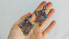 Taxco Calavera Earrings. Skull. Sterling. Mexico. Frida Kahlo
